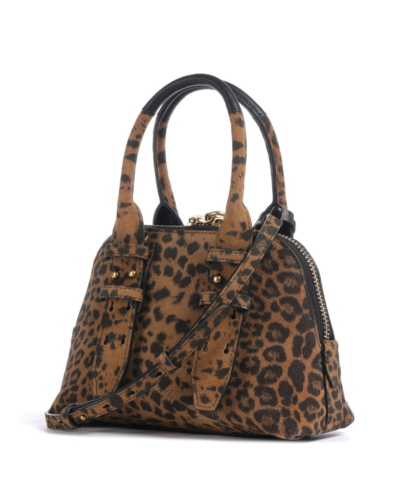 Pinko Bowling Mini Handbag maculato/marrone/antique gold