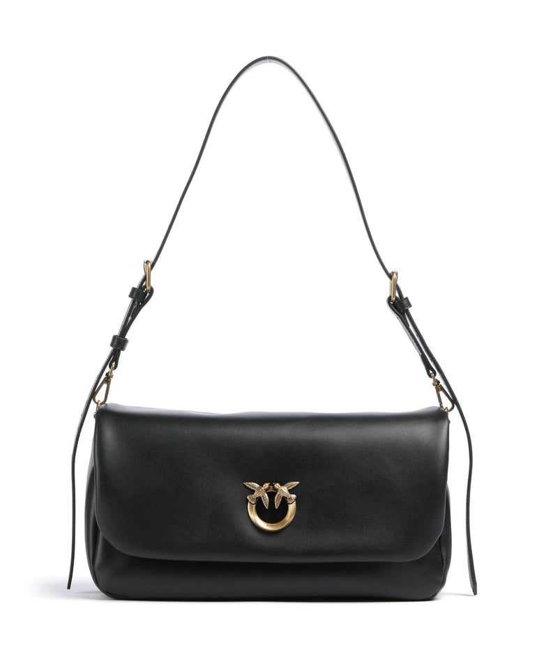 Pinko Click Soft Horizontal Shoulder bag nero/antique gold