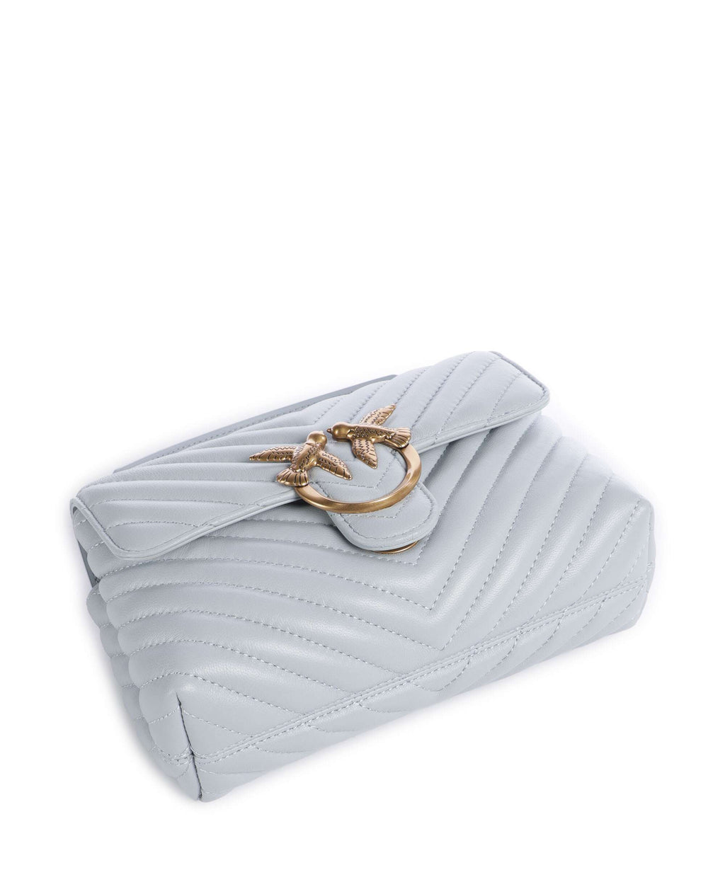 Pinko Love Lady Puff Mini Handbag azzurro celeste/antique gold