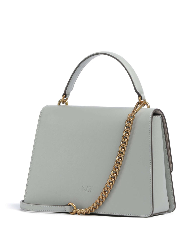 Pinko Love One Classic Handbag grigio perla/antique gold
