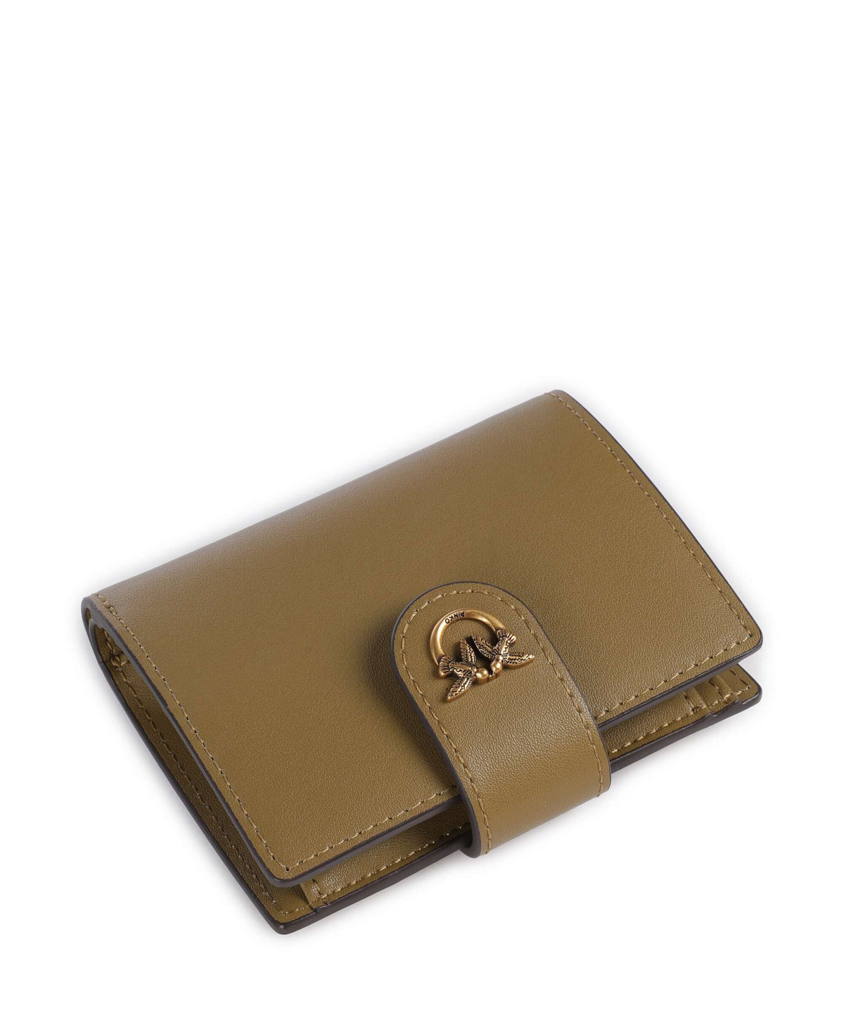 Pinko Wallet verde canguro/antique gold