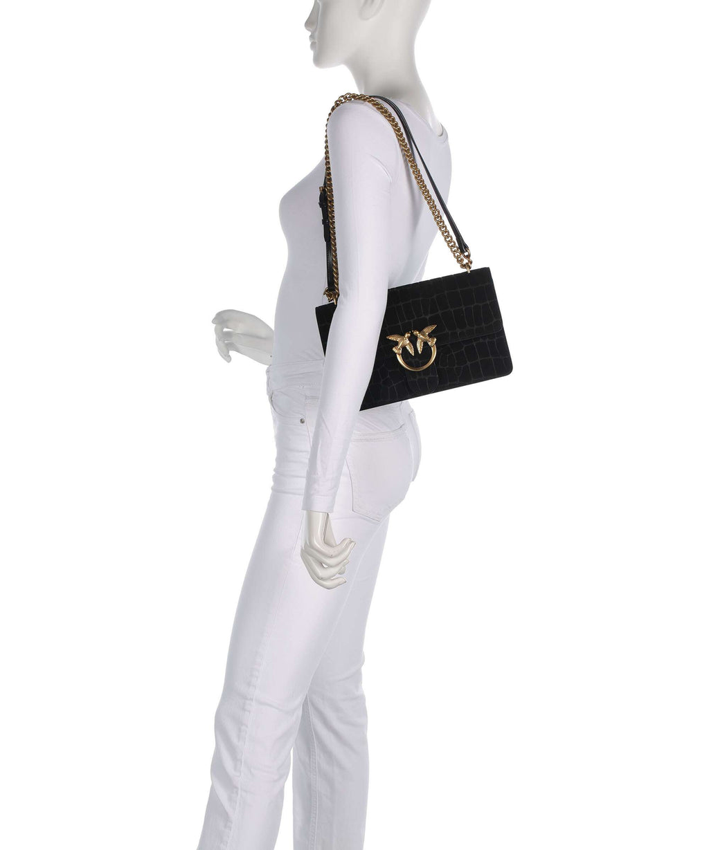 Pinko Love One Classic Shoulder bag nero/antique gold