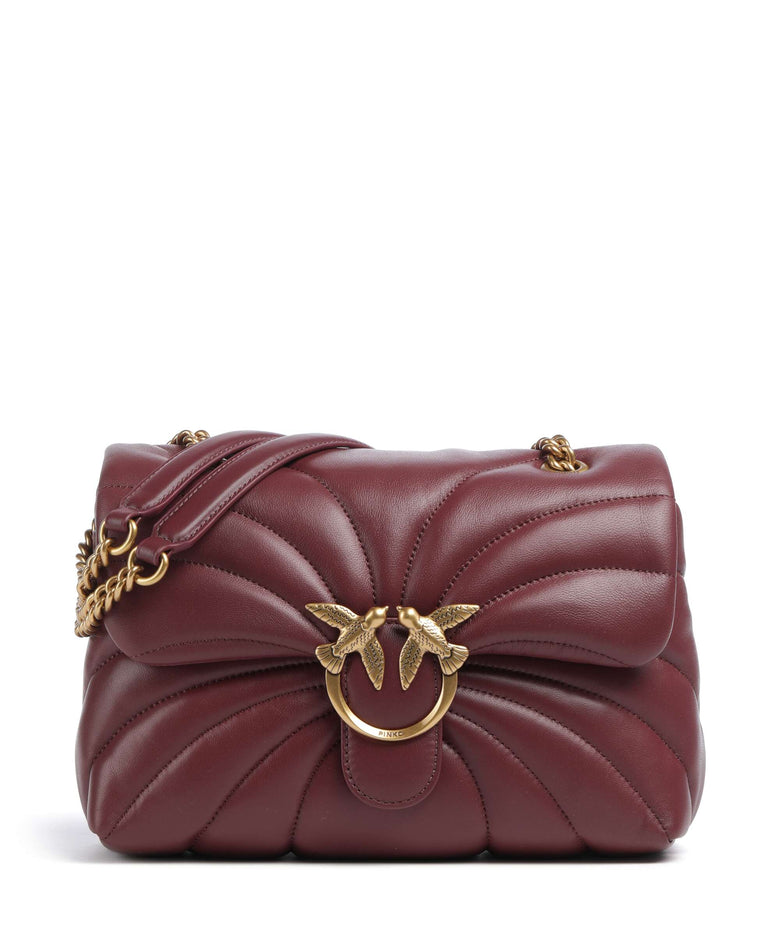 Pinko Love Puff Classic Shoulder bag ribes intenso/antique gold