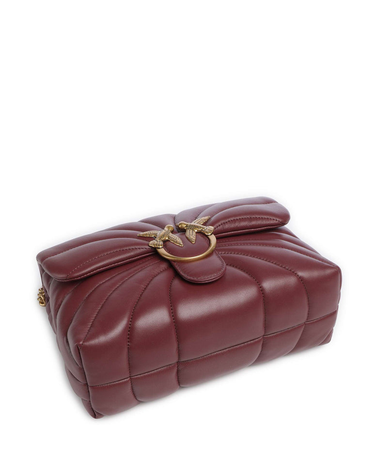 Pinko Love Puff Classic Shoulder bag ribes intenso/antique gold