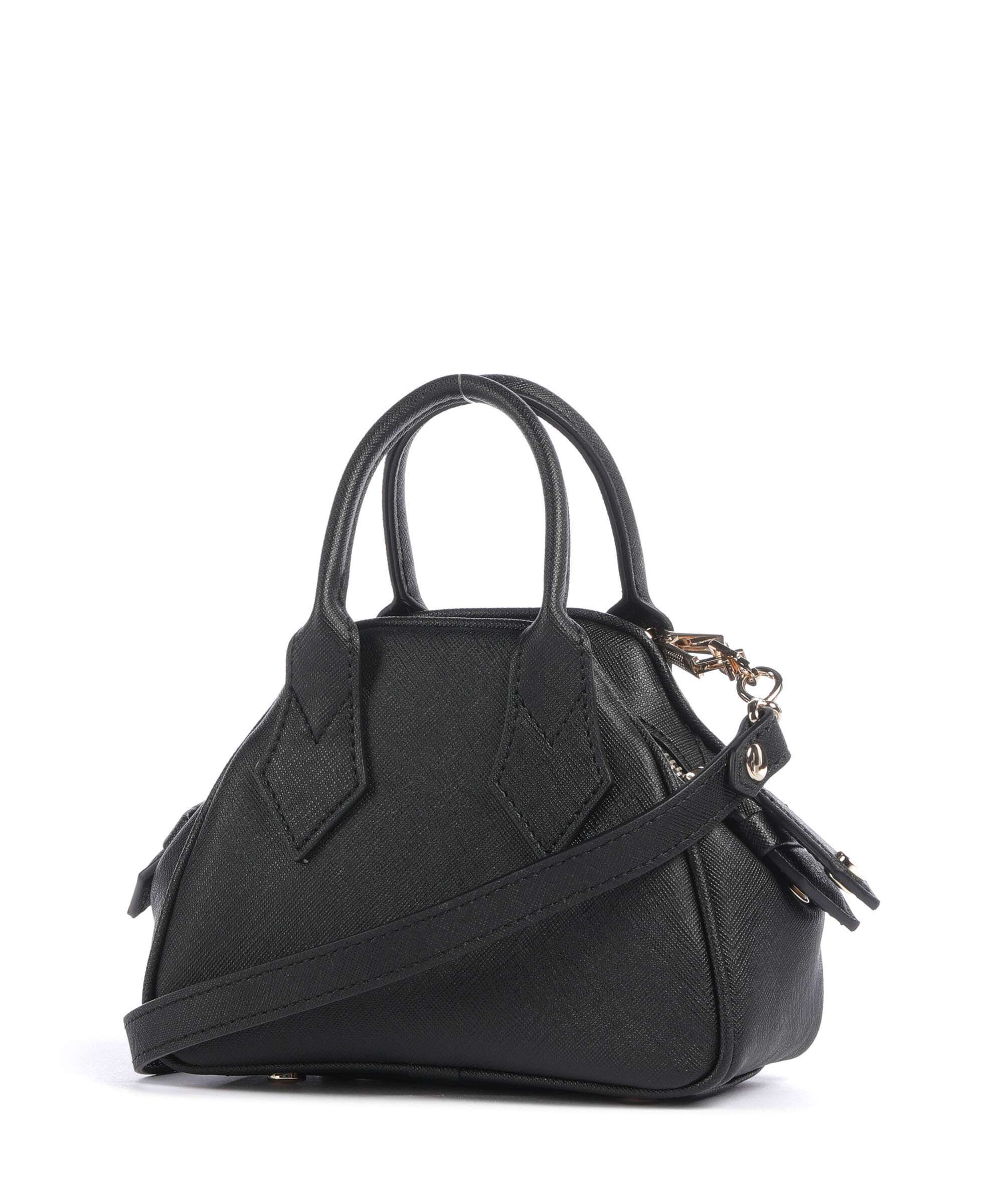 Vivienne Westwood Yasmine Saffiano Mini Crossbody bag black