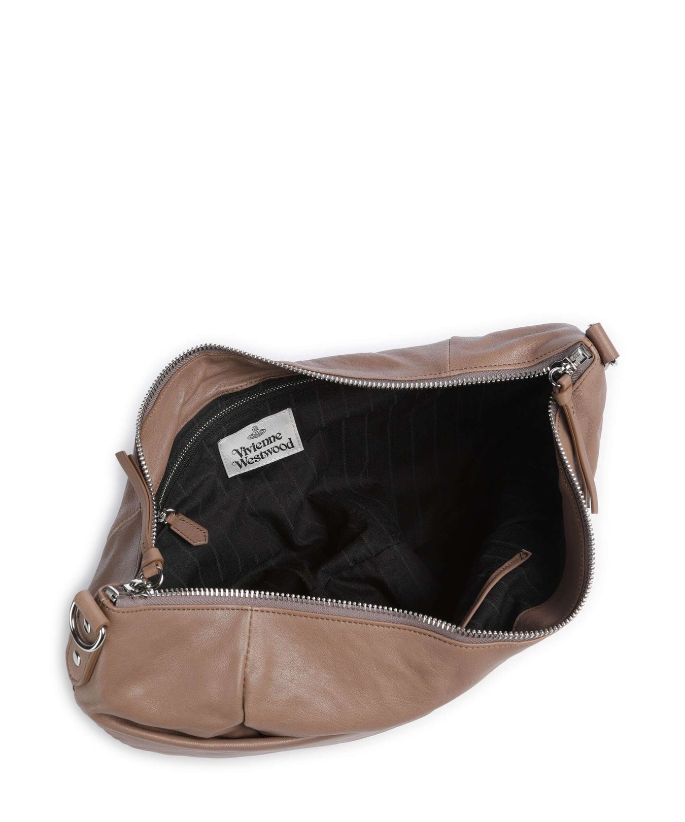 Vivienne Westwood Agnes Supple Medium Hobo bag grey