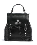 Vivienne Westwood Max Shiny Veget Tanned Small Backpack black