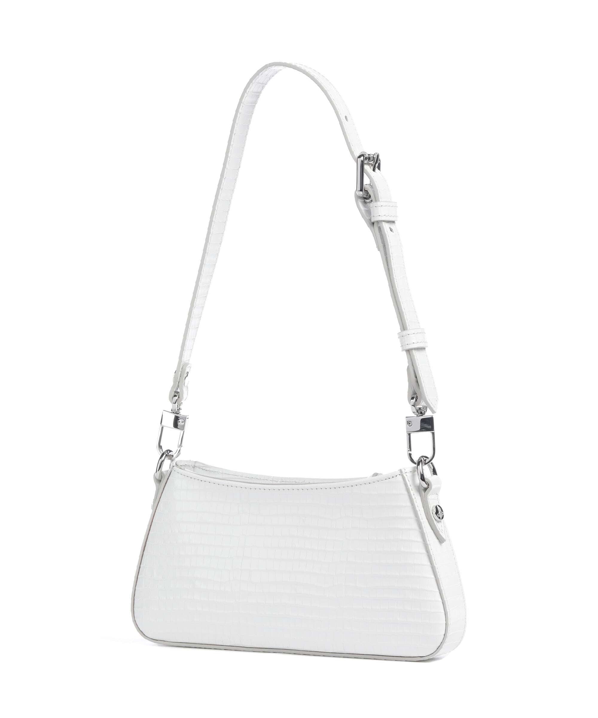 Vivienne Westwood Tasha Embossed Croc Mini Shoulder bag white