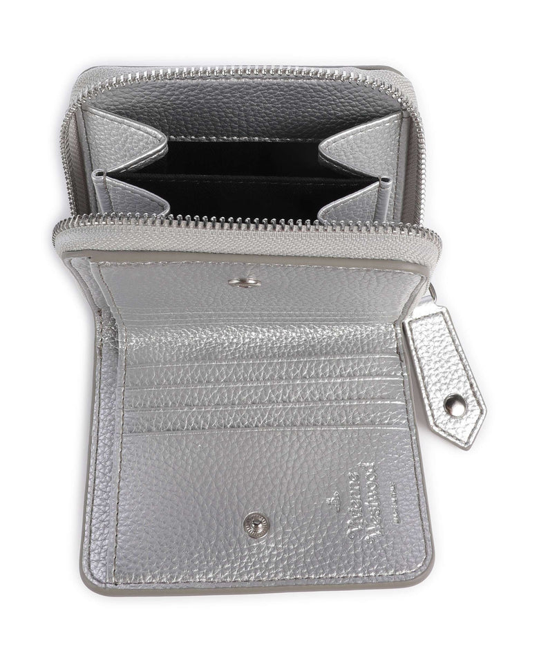 Vivienne Westwood Grain Medium Wallet silver