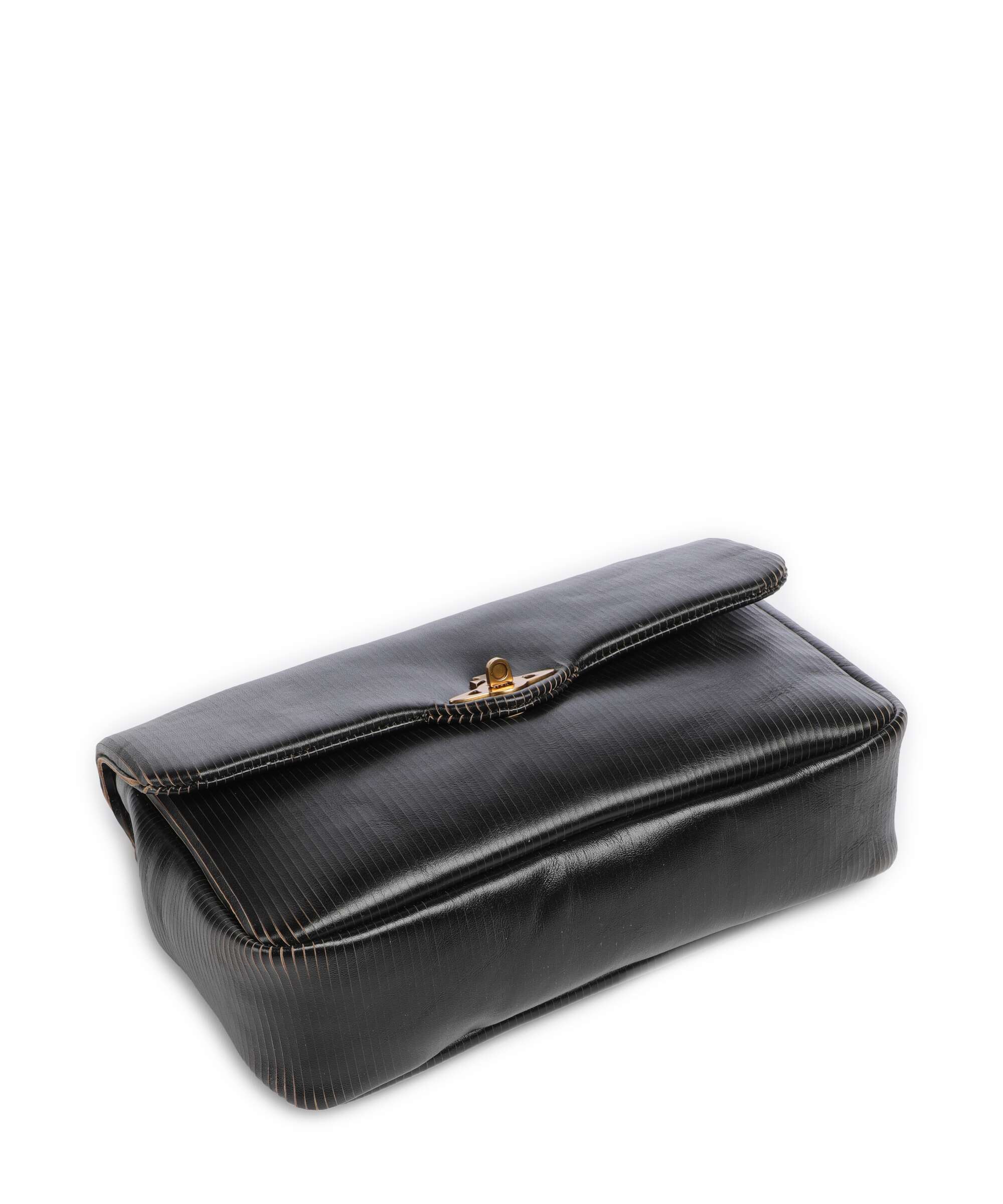 Vivienne Westwood Anita Laser Line Medium Shoulder bag black/beige