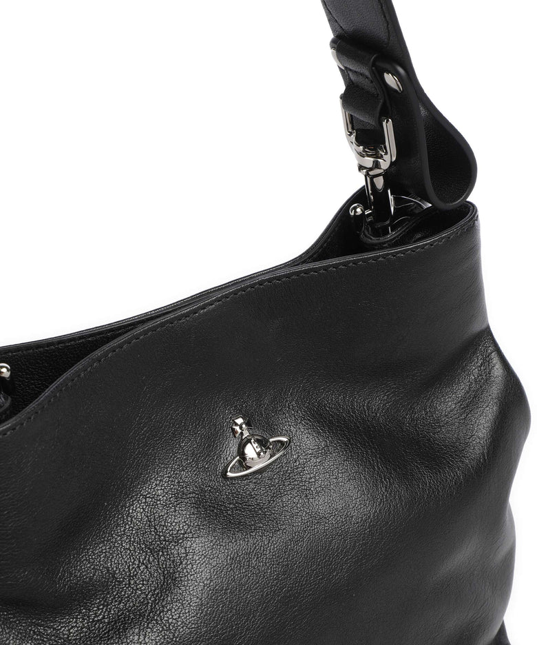 Vivienne Westwood Lottie Supple Small Hobo bag black