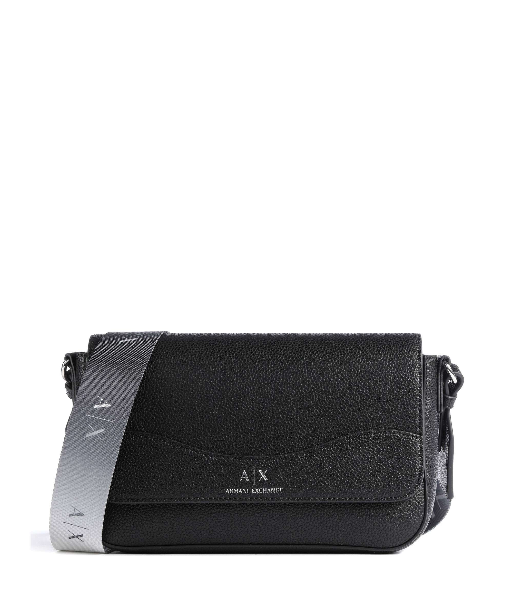 Armani Exchange Wave Crossbody bag imitation leather nero - 942912