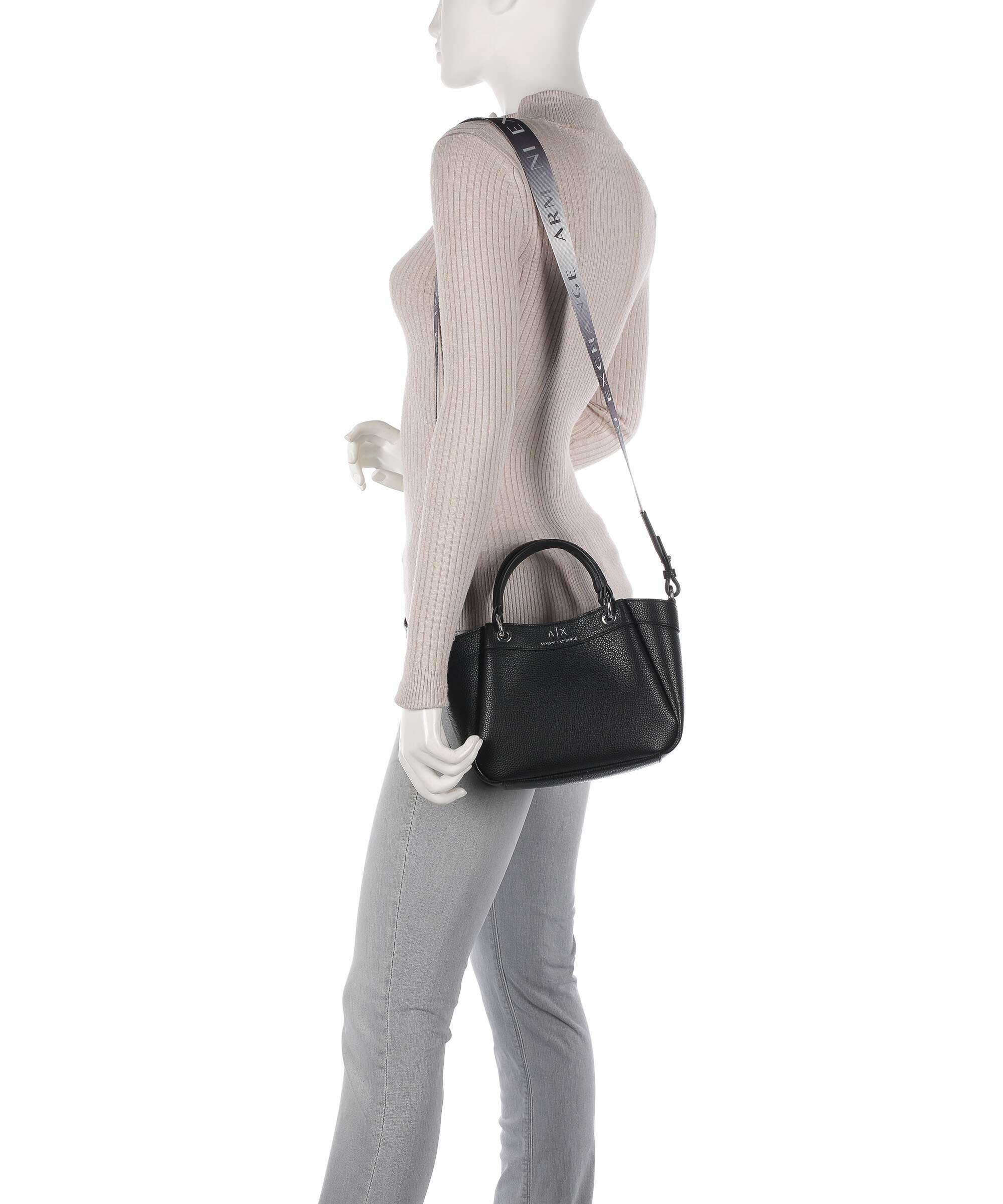 Armani Exchange Wave S Handbag nero