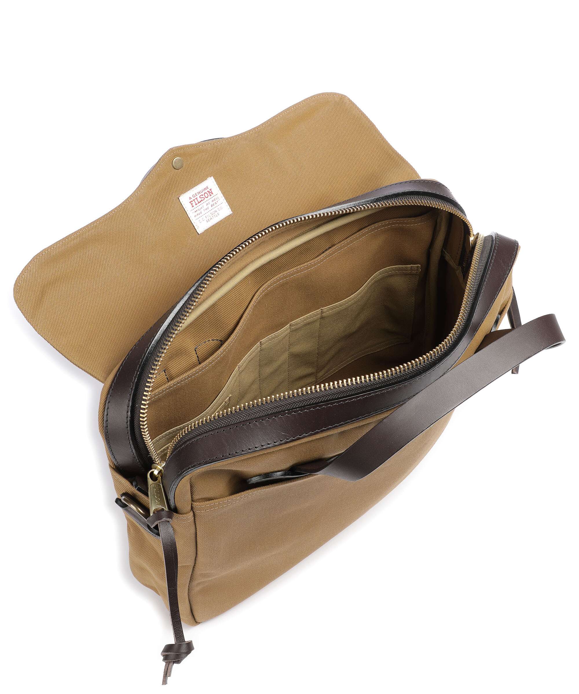 Filson Rugged Twill Original Briefcase tan