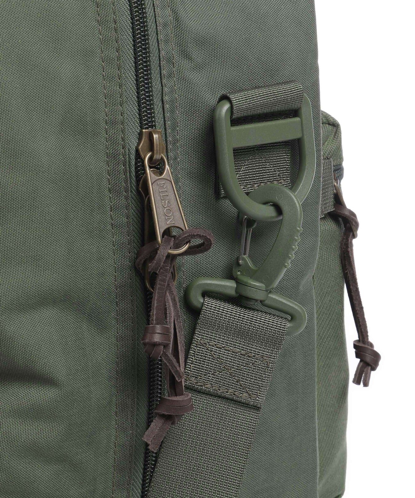 Filson Cordura Nylon Surveyor Pullmann Pack Backpack bag service green