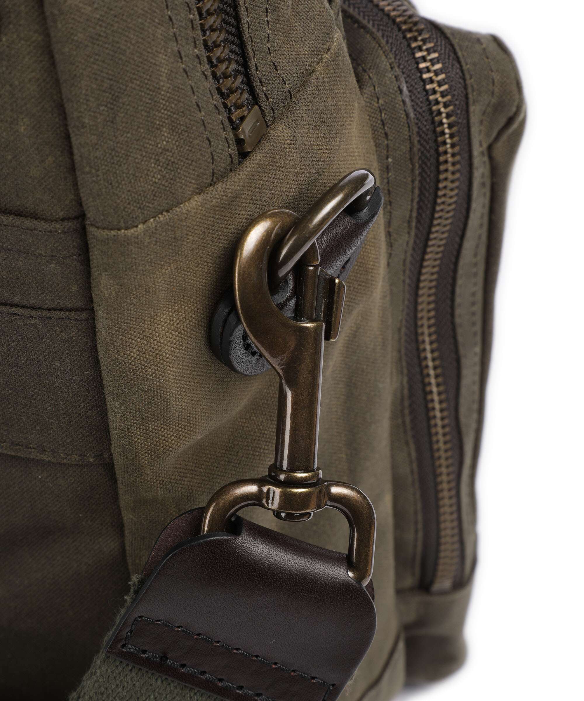 Filson Tin Cloth 24 Hour Briefcase otter green
