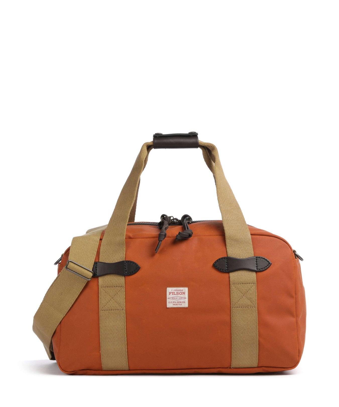 Filson Tin Cloth Weekend bag rust