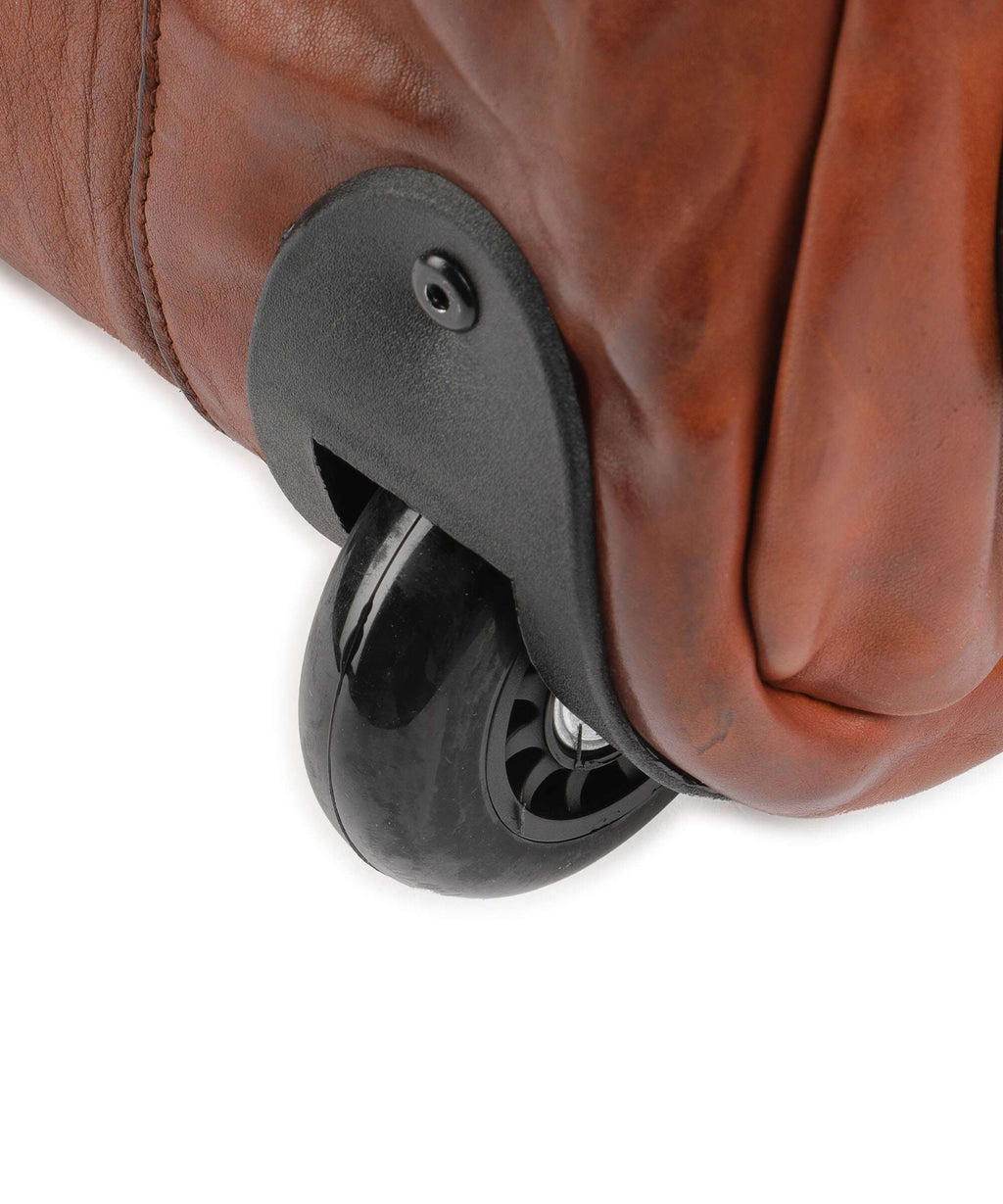 Campomaggi Travel bag with wheels cognac