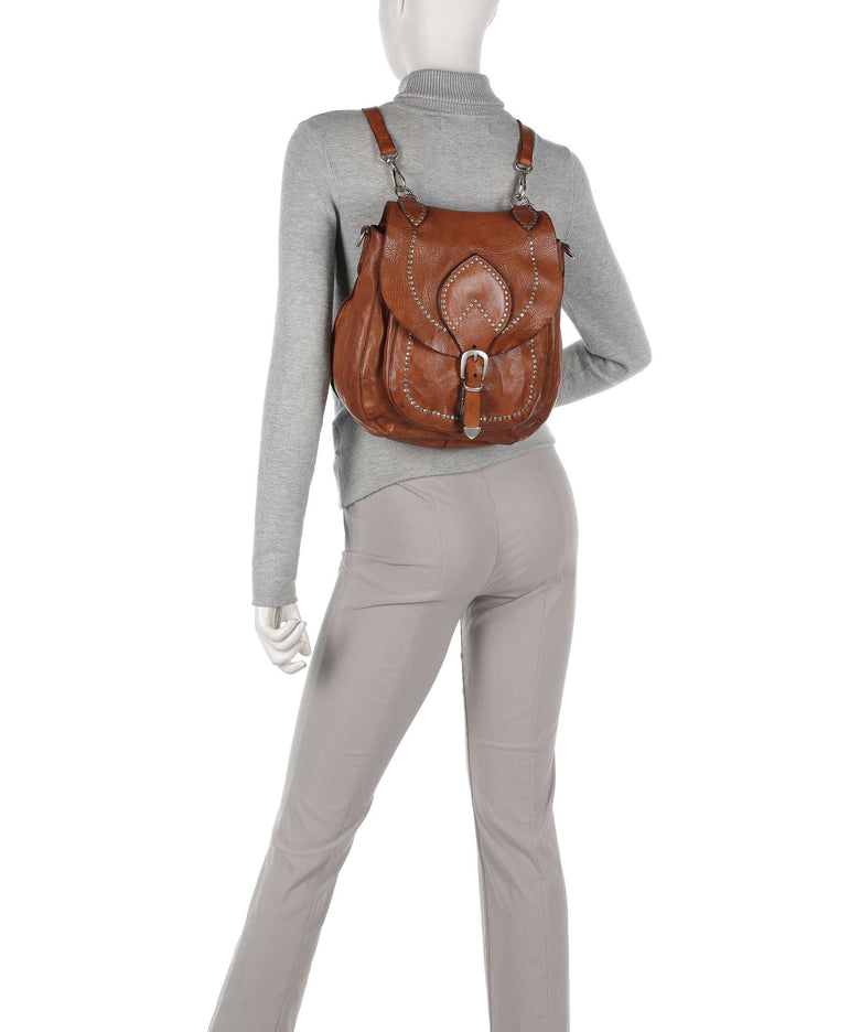 Campomaggi Backpack bag cognac