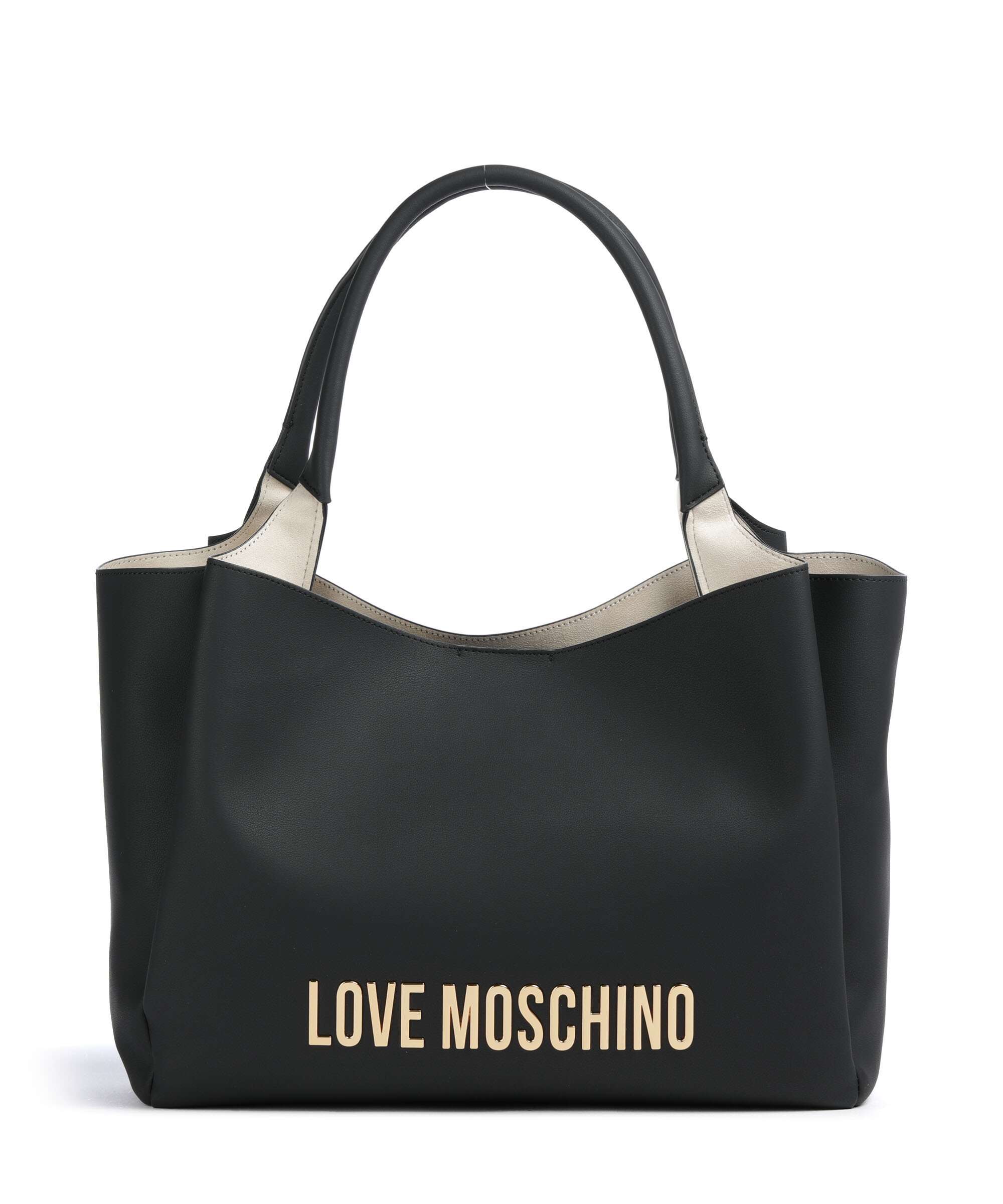 Love Moschino Bold Love Tote bag imitation leather black