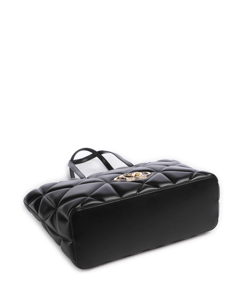 Love Moschino Embossed Q Tote bag black