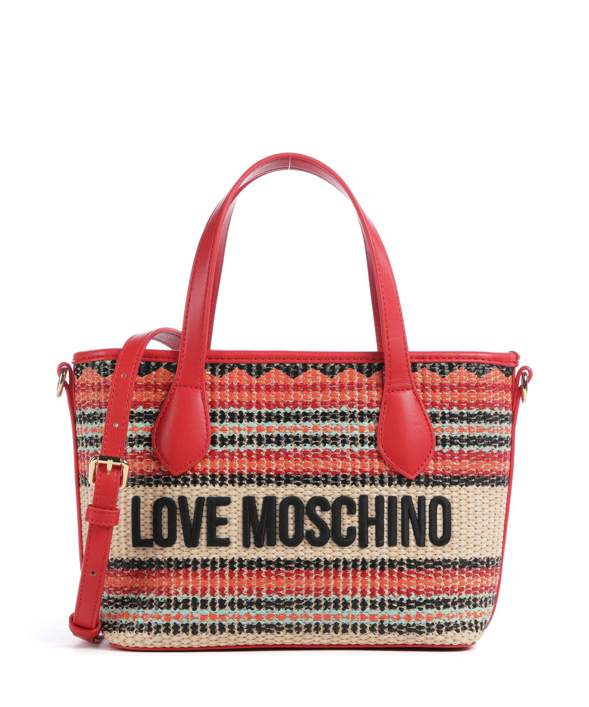 Love Moschino Sunset Stripes Handbag polypropylene, imitation