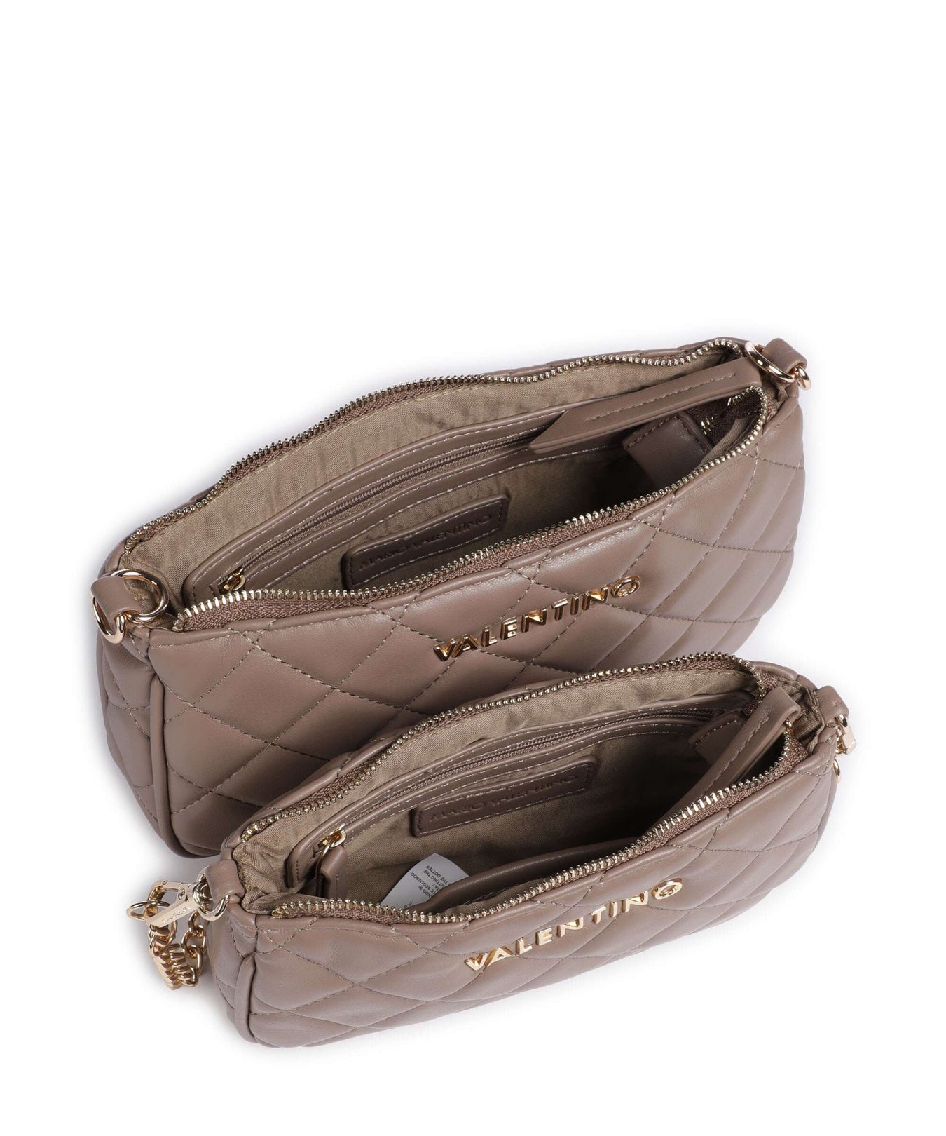 Valentino Bags Ocarina Crossbody bag taupe
