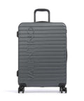 Valentino Bags Mercury Spinner (4 wheels) gunmetal