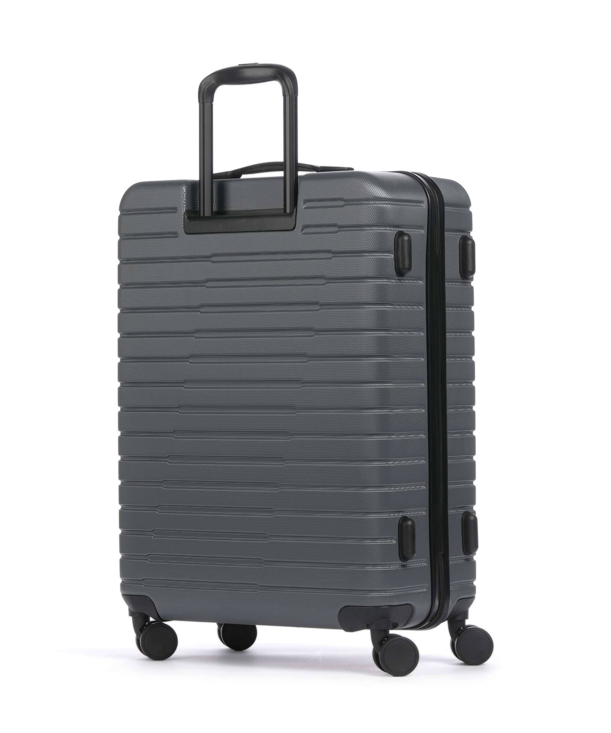 Valentino Bags Mercury Spinner (4 wheels) gunmetal