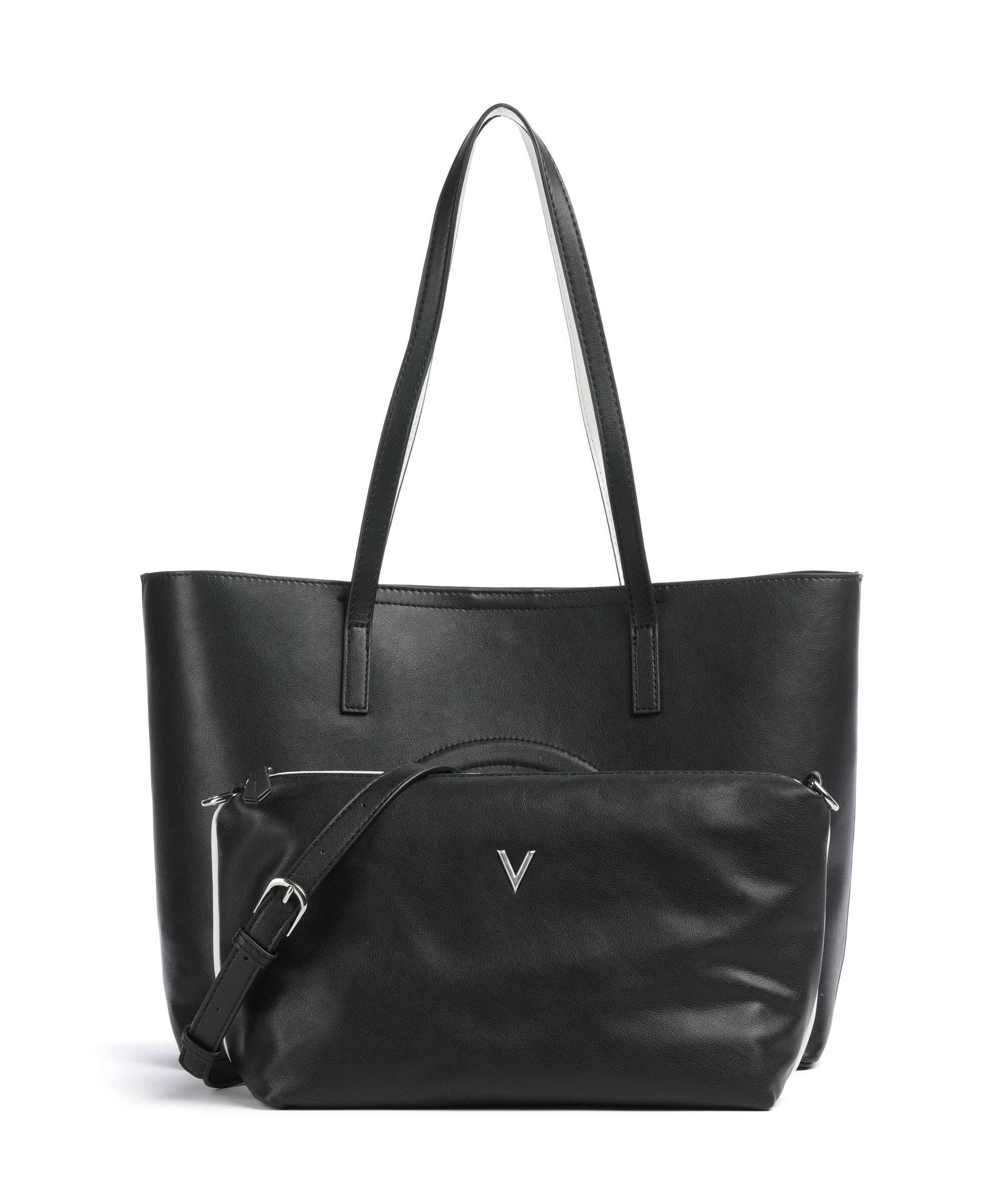 Valentino Bags Selena Re Tote bag nero/bianco
