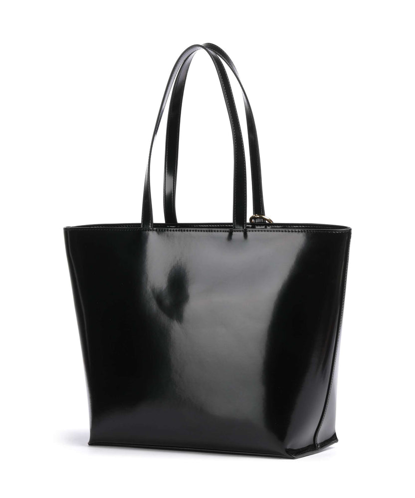 Just Cavalli Chain Foulard Tote bag black