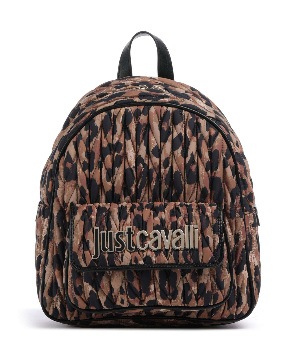 Just Cavalli Backpack iconic leo print