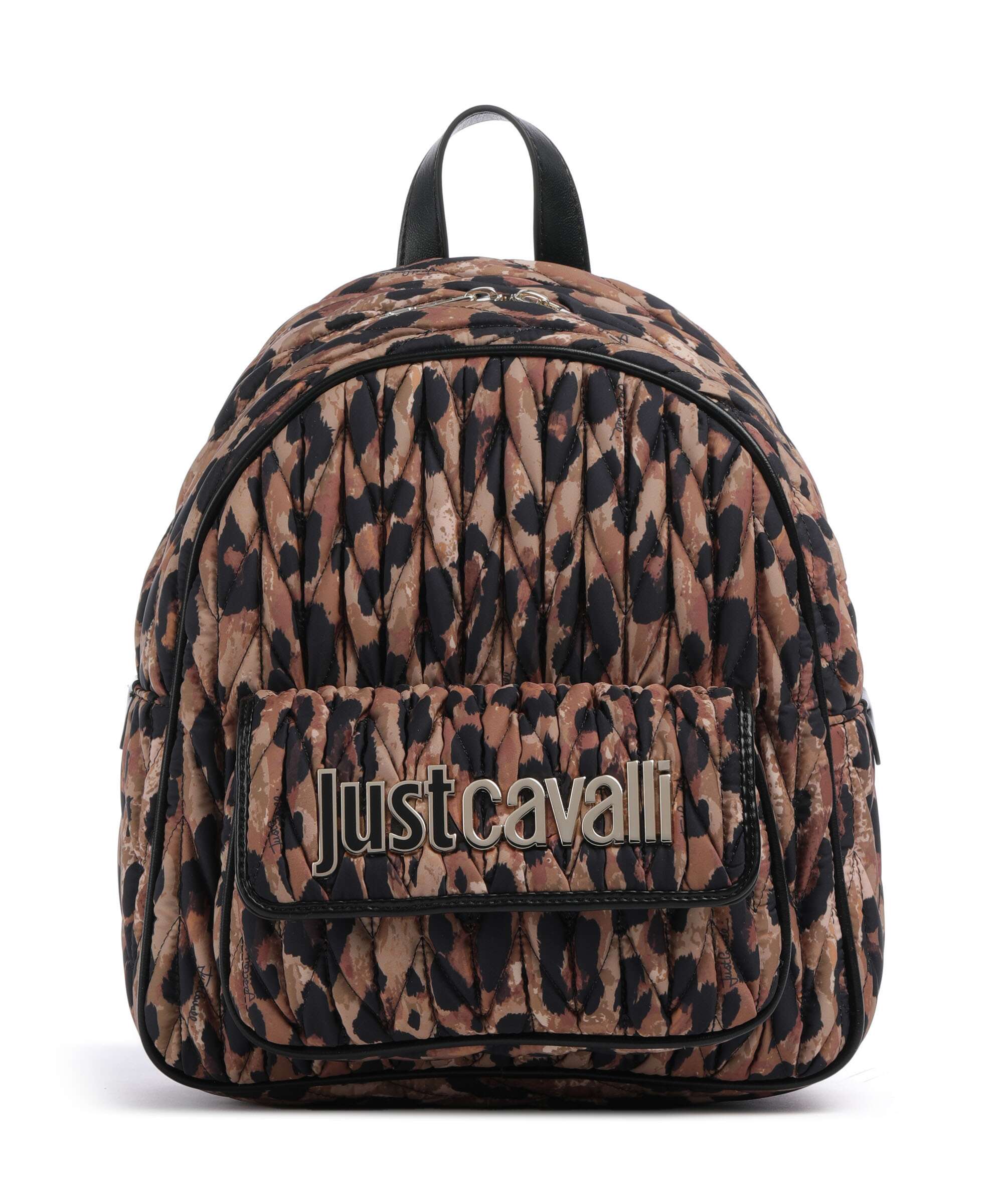 Just Cavalli Backpack iconic leo print