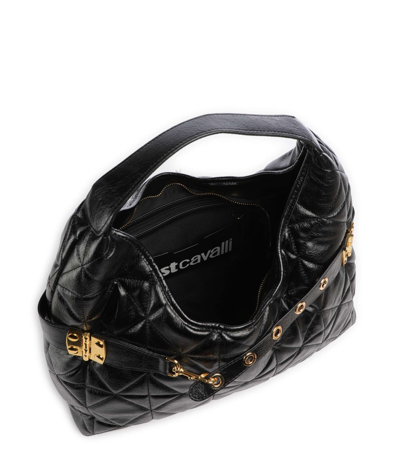 Just Cavalli Hobo bag black