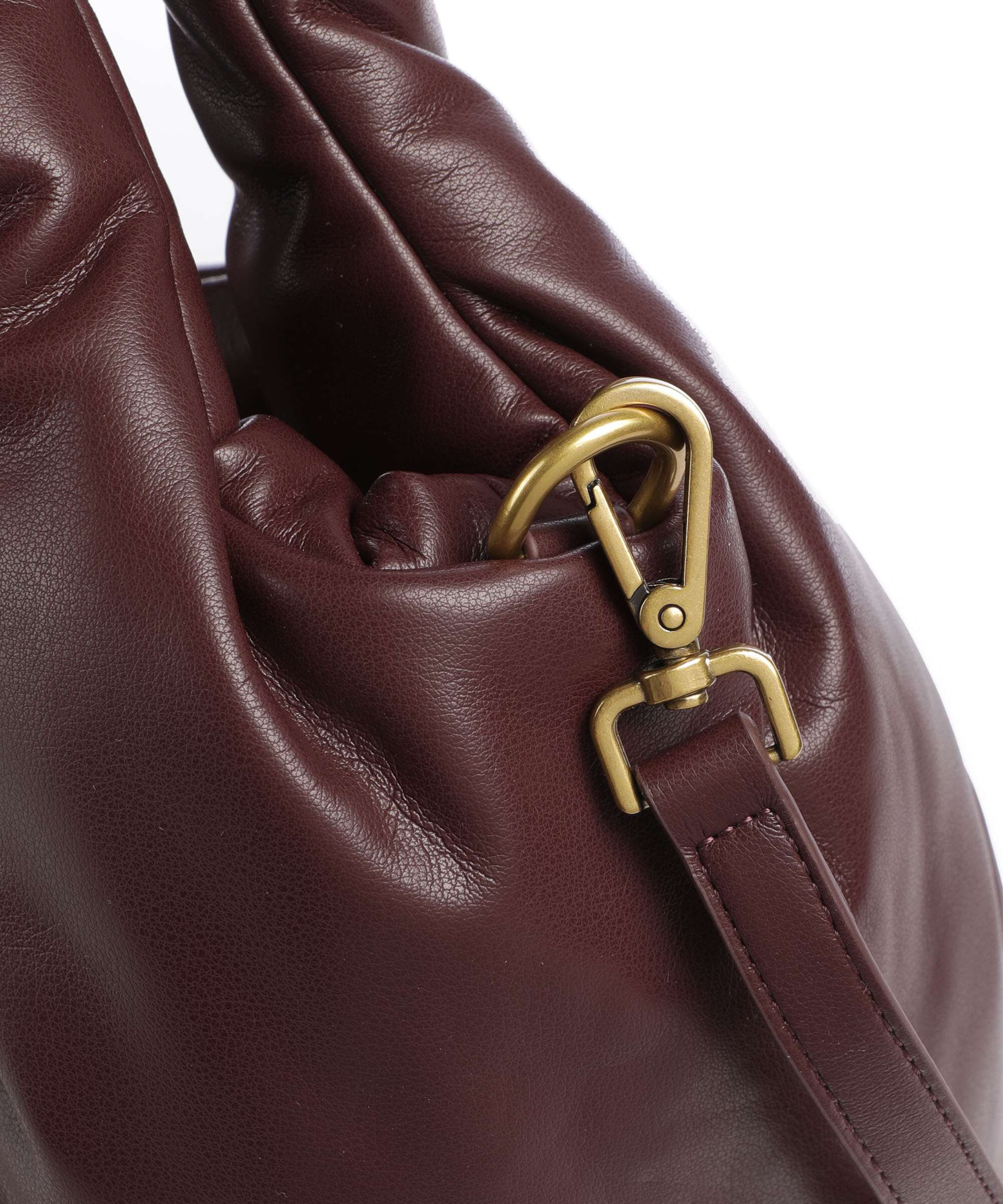 Just Cavalli Puffy Foulard Handbag dark purple