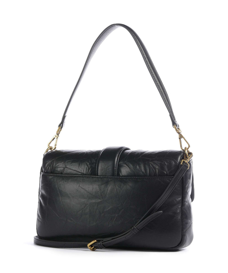 Just Cavalli Iconic Snakes Puffy Shoulder bag black