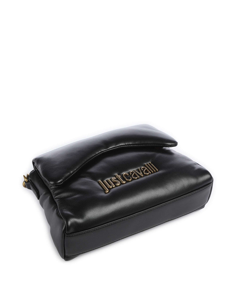 Just Cavalli Puffy Foulard Shoulder bag black