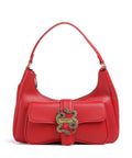 Just Cavalli Iconic Snakes Shoulder bag tango red
