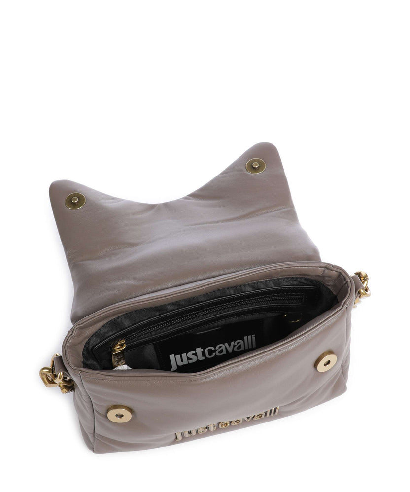 Just Cavalli Puffy Foulard Shoulder bag taupe