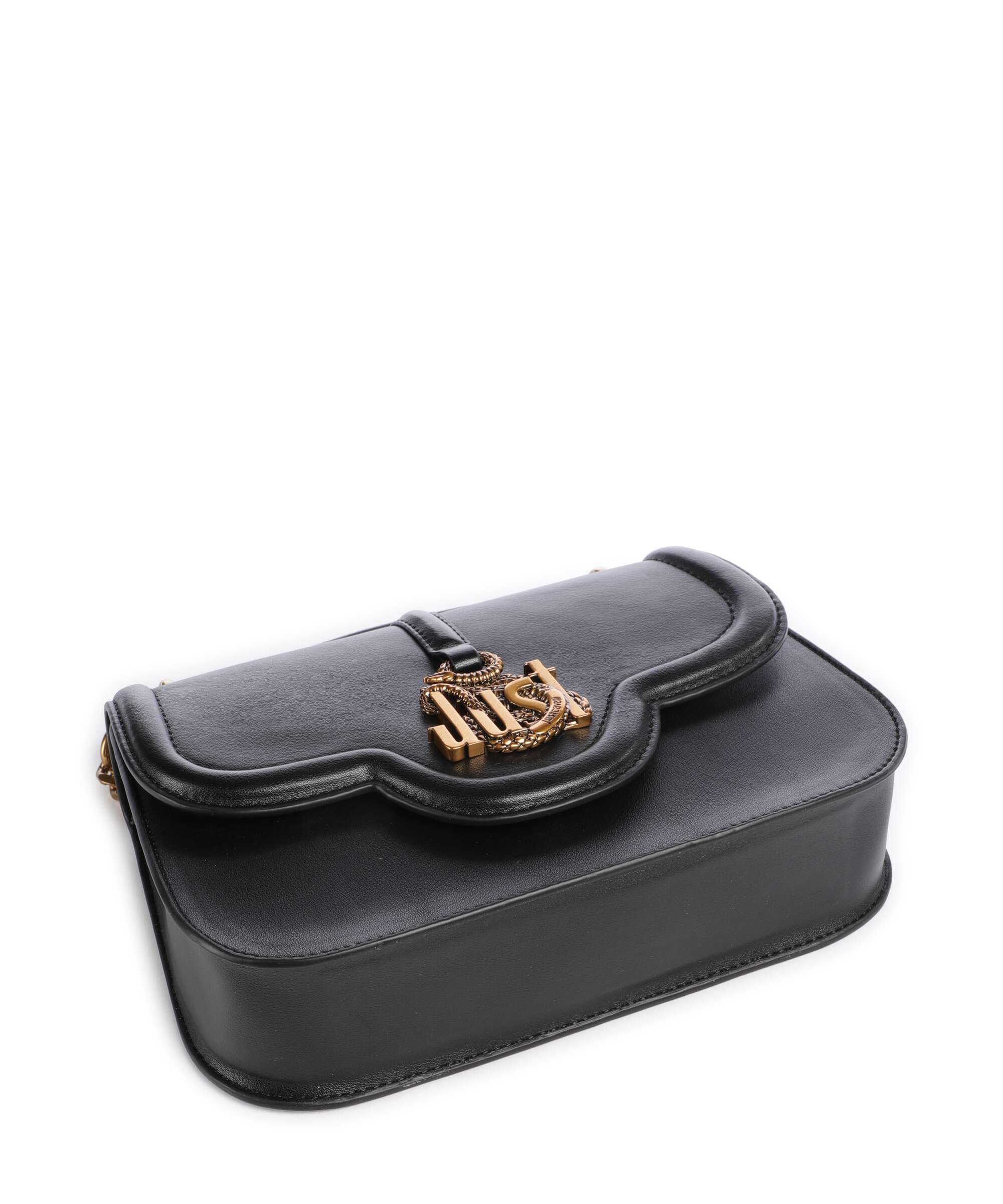 Just Cavalli Just Snake Shoulder bag black
