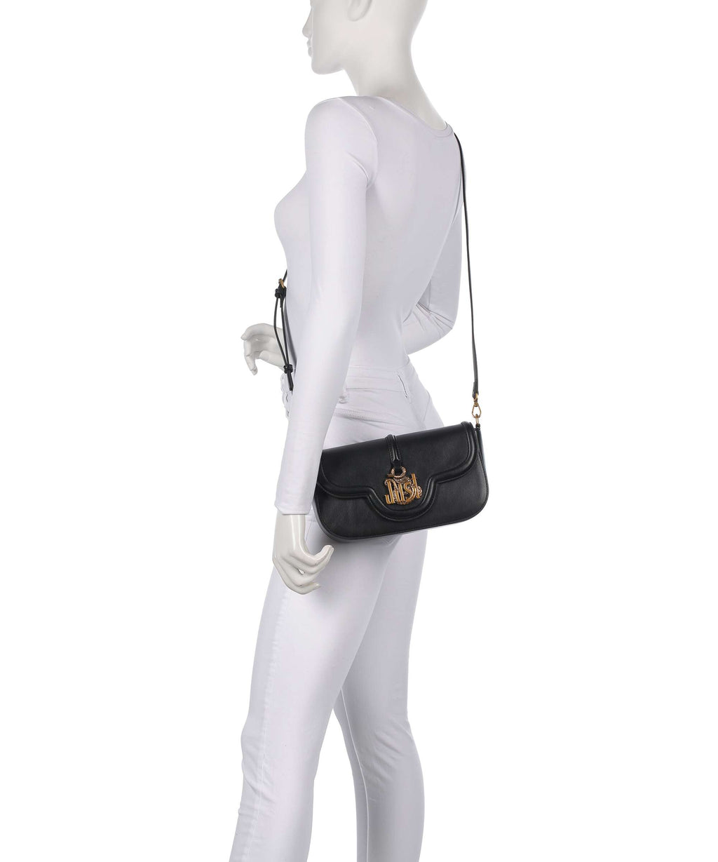 Just Cavalli Just Snake Shoulder bag black