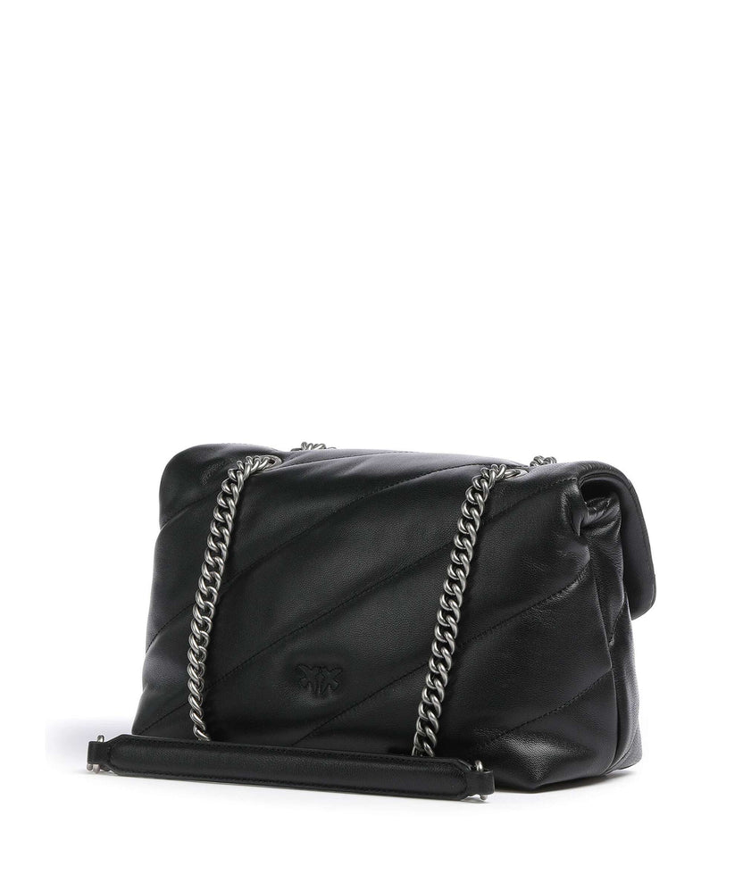 Pinko Love Puff Classic Shoulder bag nero/old silver