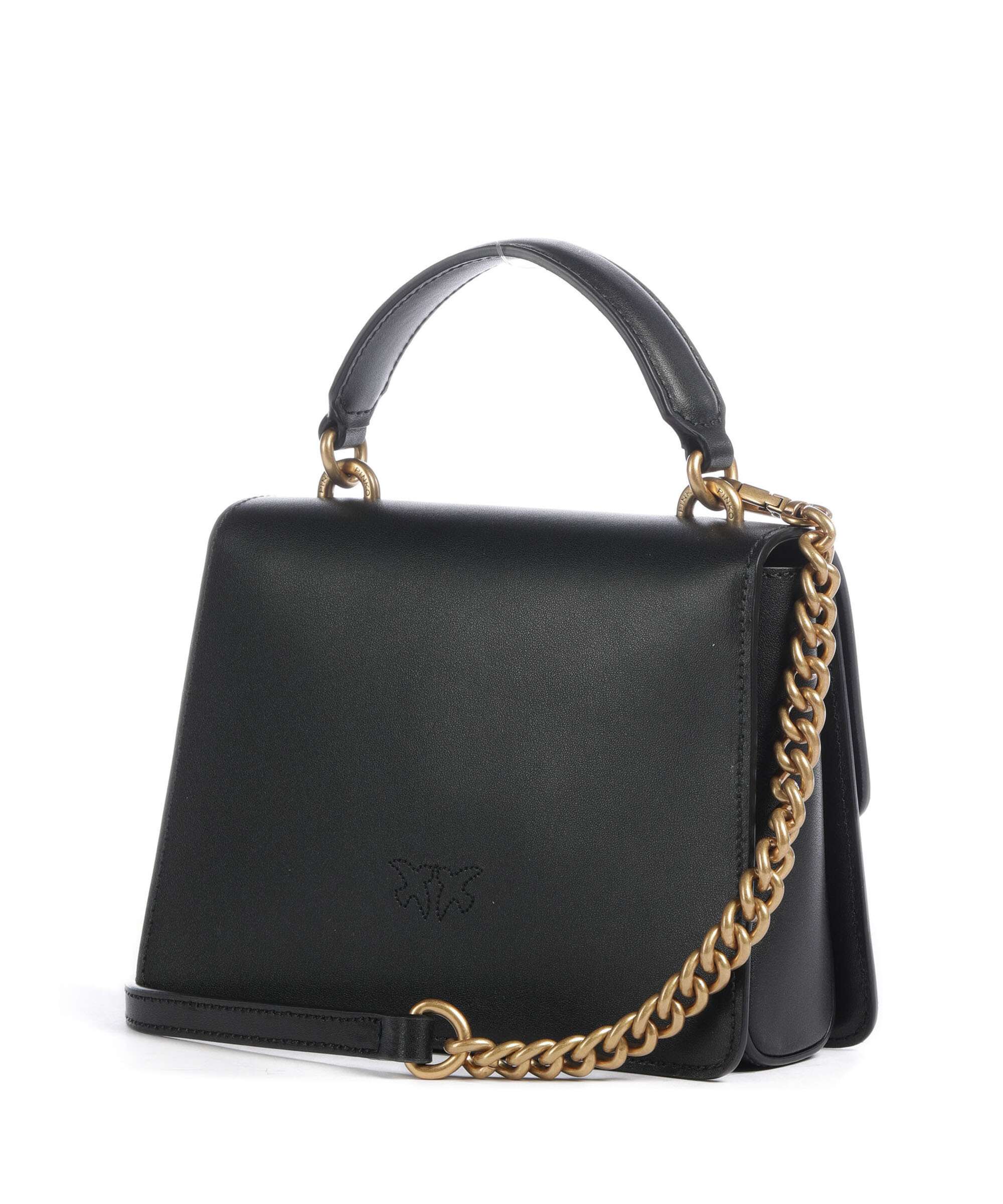 Pinko Love One Mini Crossbody bag nero/antique gold