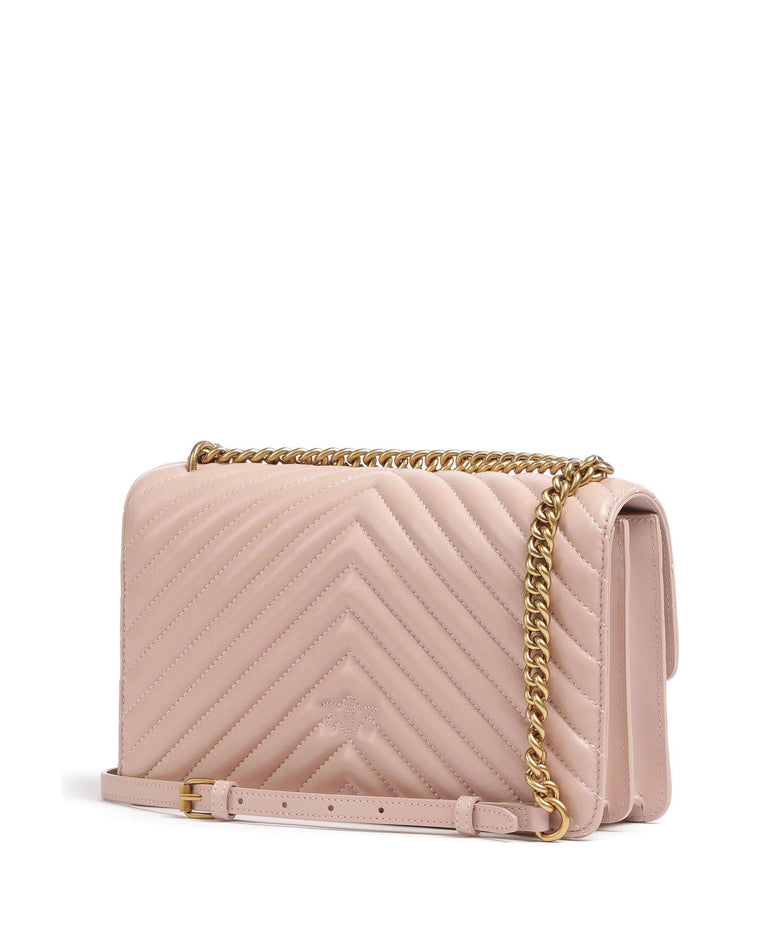 Pinko Love One Classic Shoulder bag cipria/antique gold