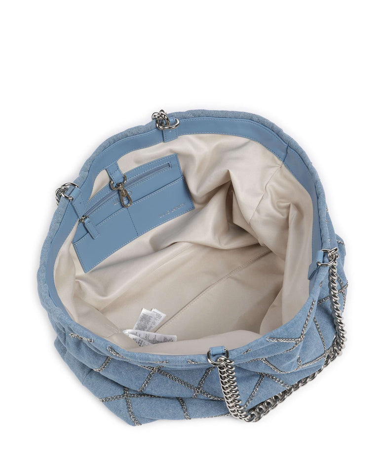 Liu Jo Lapuffy Tote bag light denim                   