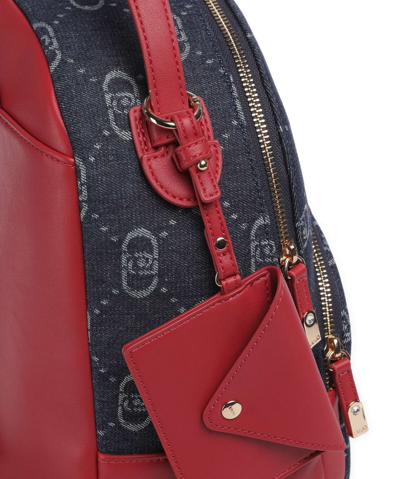 Liu Jo Manhattan Backpack blu denim                     