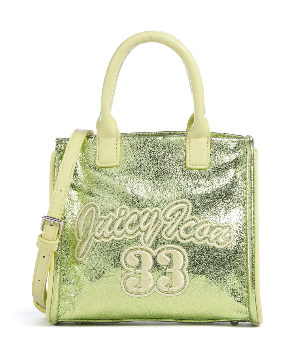 Juicy Couture Iris Metallic S Crossbody bag metallic lime bean