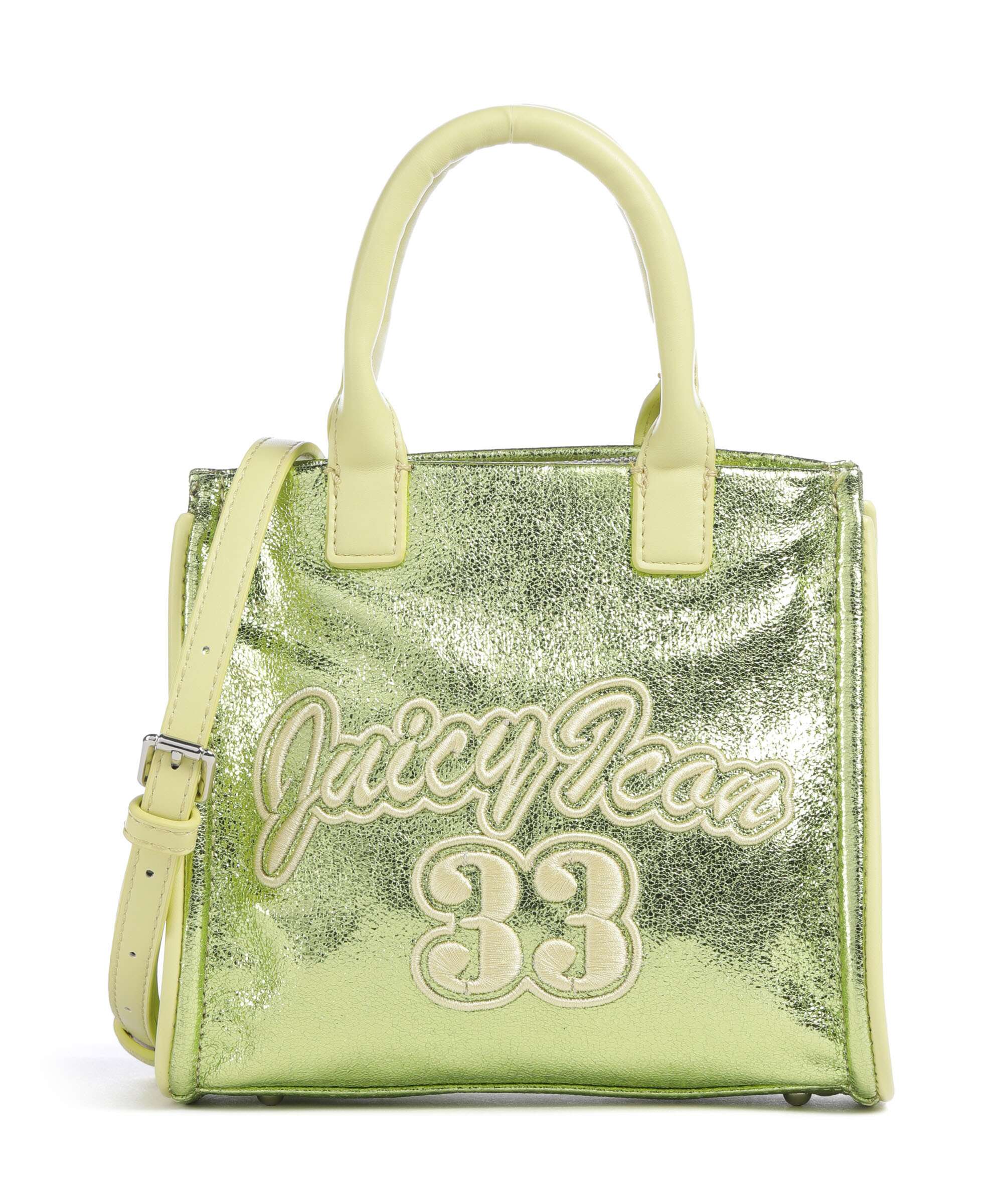 Juicy Couture Iris Metallic S Crossbody bag metallic lime bean