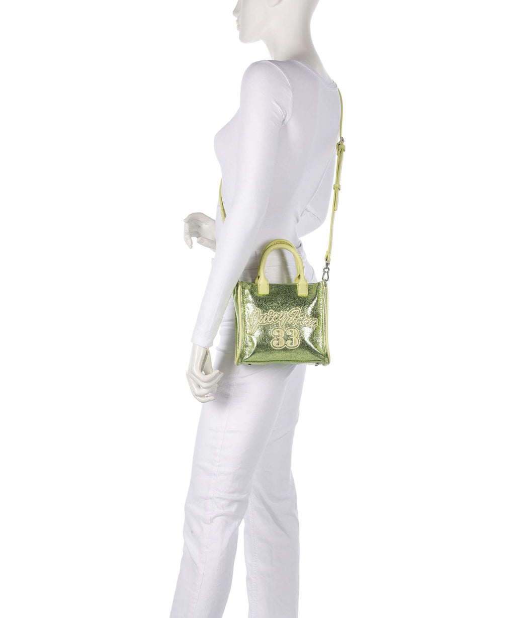 Juicy Couture Iris Metallic S Crossbody bag metallic lime bean