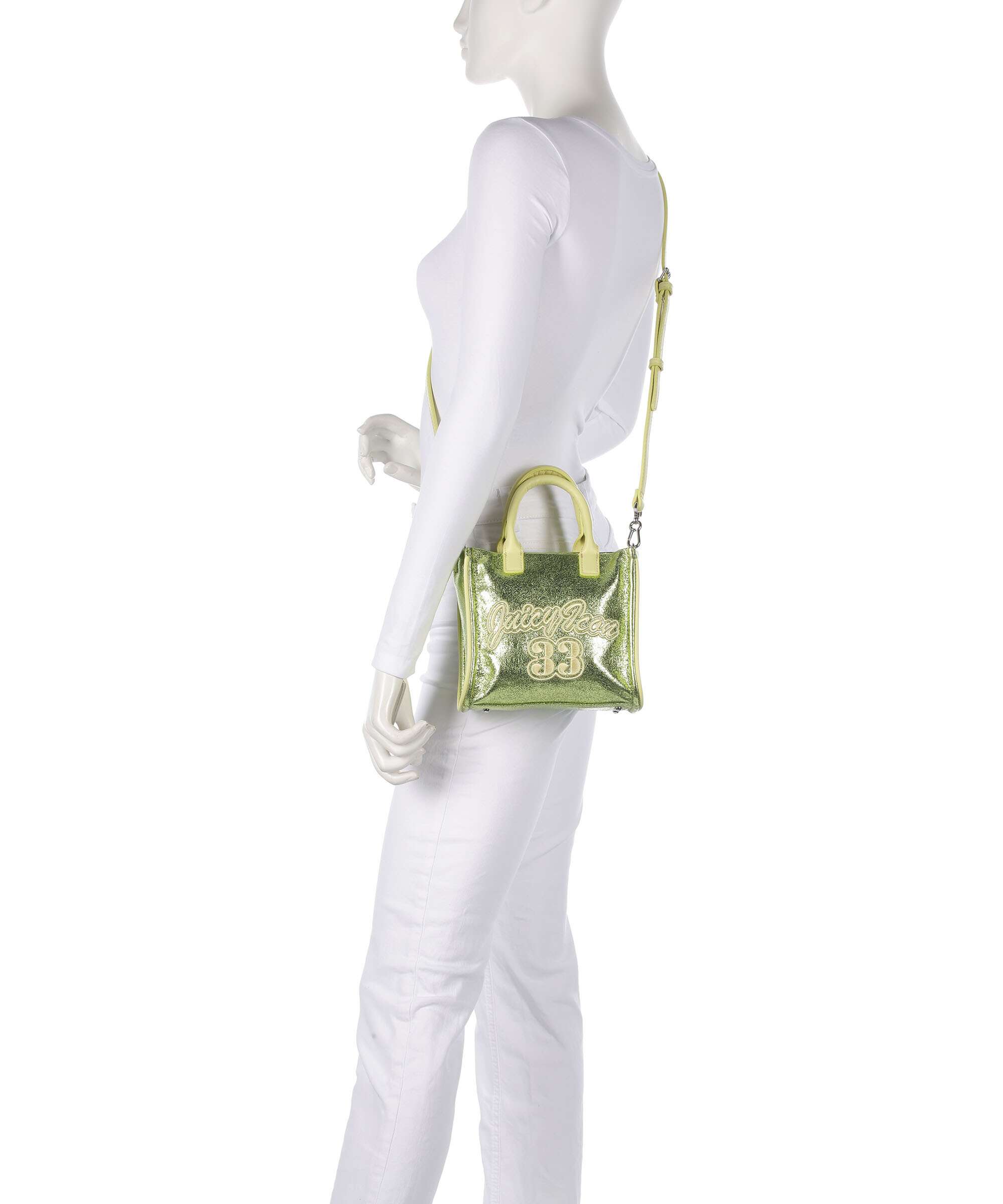 Juicy Couture Iris Metallic S Crossbody bag metallic lime bean